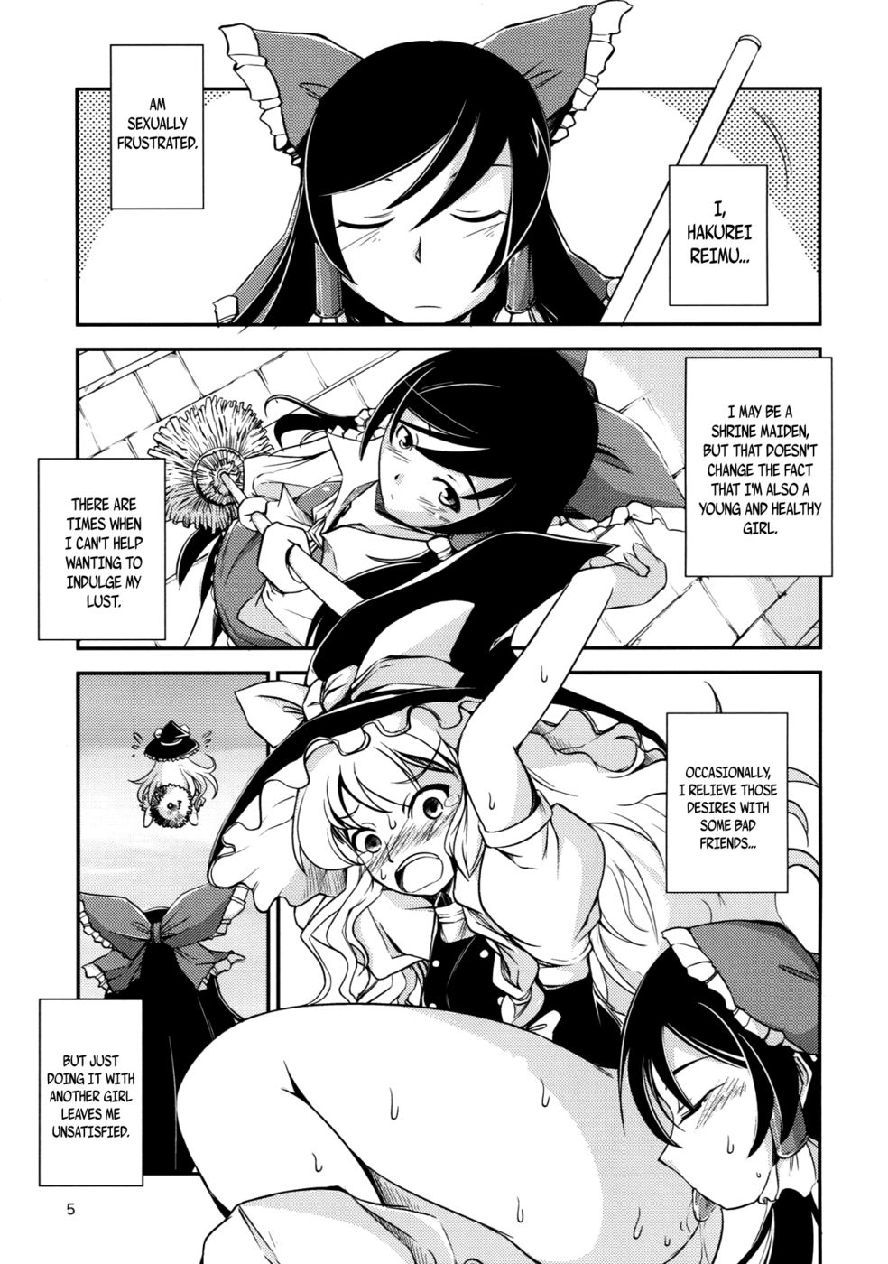 Hentai Manga Comic-The Incident of the Black Shrine Maiden-Chapter 1-4